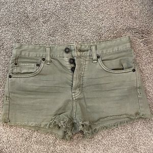 Free people Jean shorts